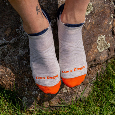 Run No Show Tab Ultra-Lightweight With Cushion Ash | Men's