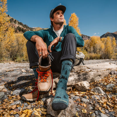 Abc Boot Midweight With Cushion Teal | Men's