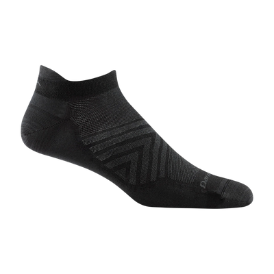 Run No Show Tab Ultra-Lightweight No Cushion Black | Men's