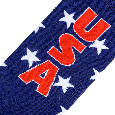 USA Stars Crew Socks | Men's