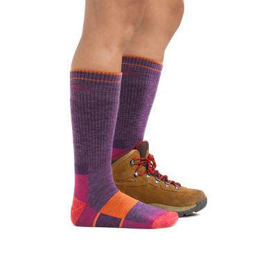 Hiker Boot Midweight with Full Cushion Plum Heather | Women's