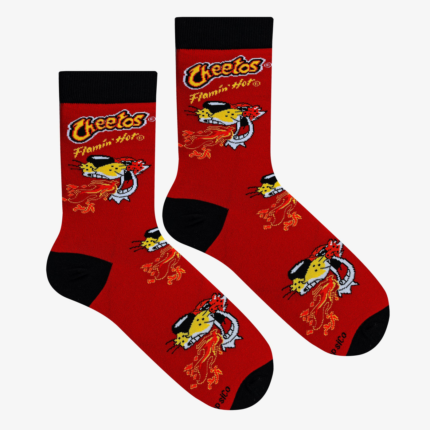 Cheetos Flamin Hot Fire Crew Socks | Men's