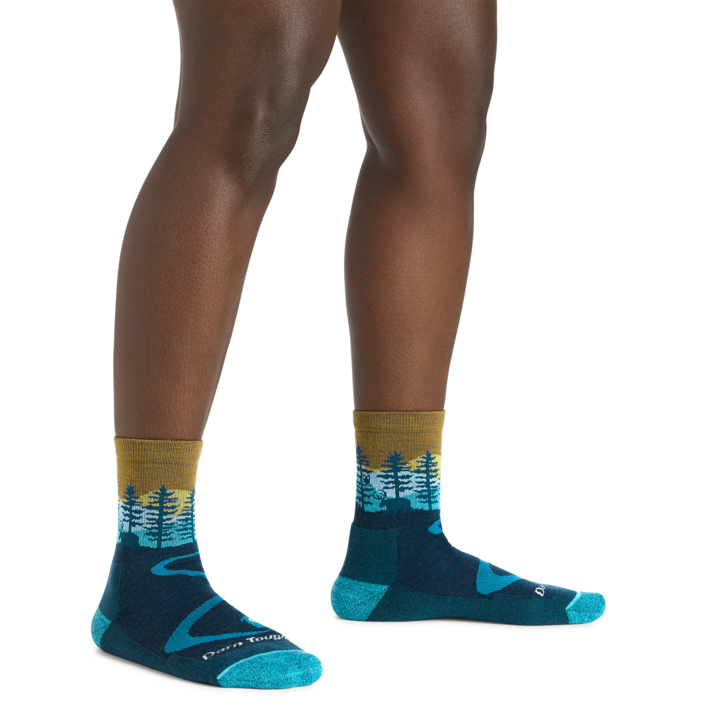 Northwoods Micro Crew Midweight With Cushion Dark Teal | Women's