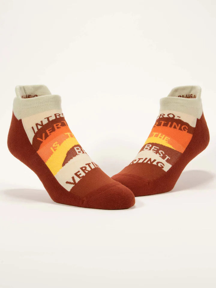 Introverting Is The Best Verting Sneaker Socks | Women's