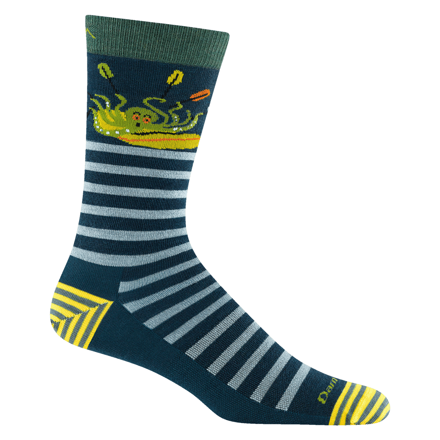 Dark Teal Animal Haus Crew Lightweight Lifestyle Crew Socks | Men's