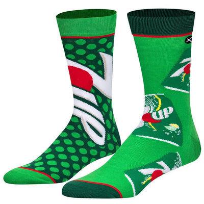 7up Split Crew Socks | Men's - Knock Your Socks Off