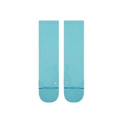 Teal Mid Performance Crew Socks | Men's