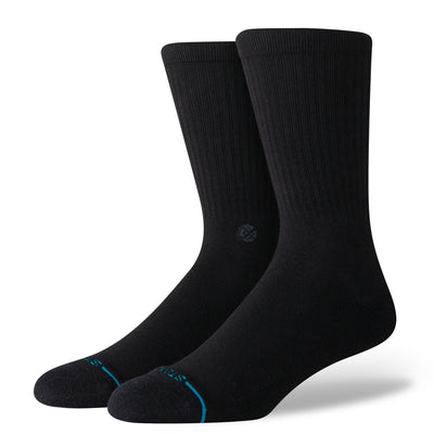 Butter Blend™ Shelter Black Crew Socks | Women's