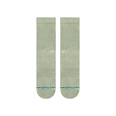 Icon Dyed Seagreen Crew Socks | Men's