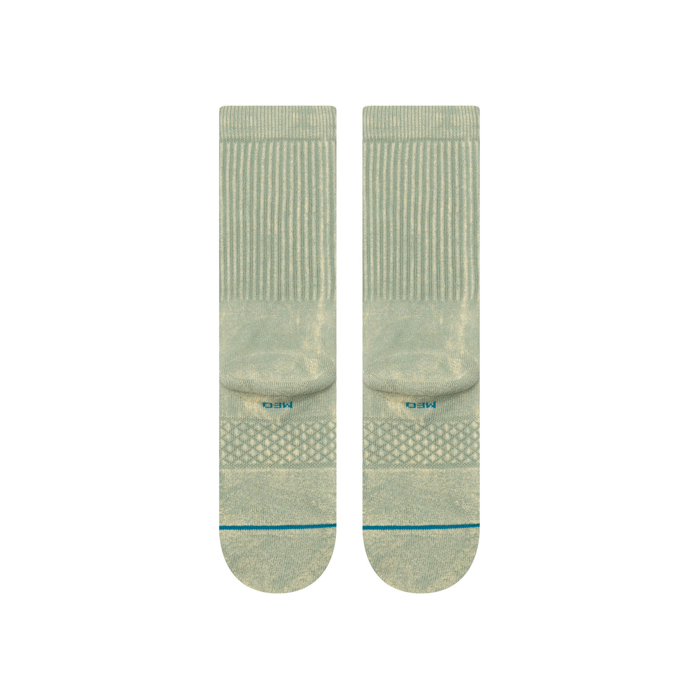 Icon Dyed Seagreen Crew Socks | Men's