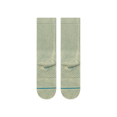 Icon Dyed Seagreen Crew Socks | Men's