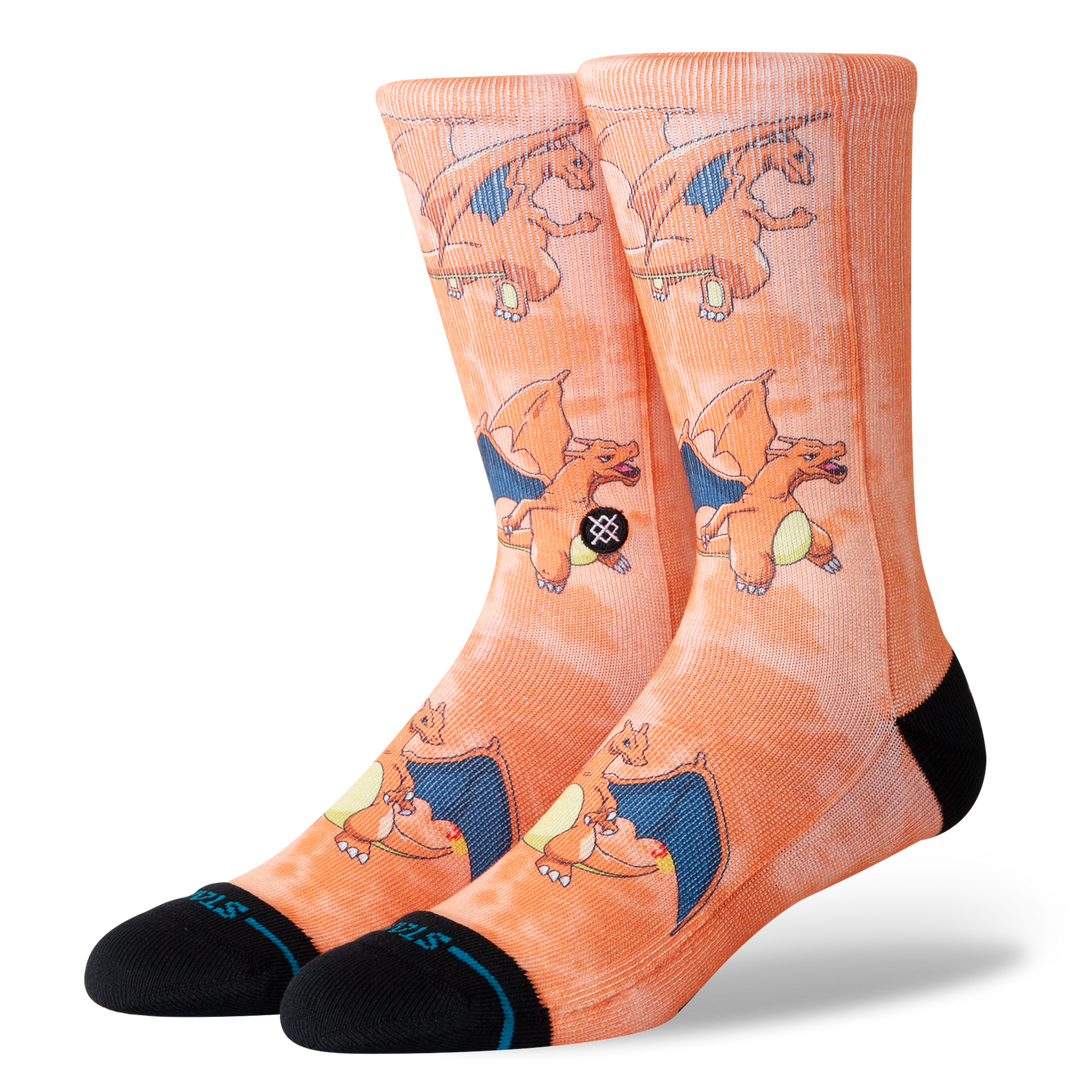 Pokemon: Charizard Crew Socks | Men&