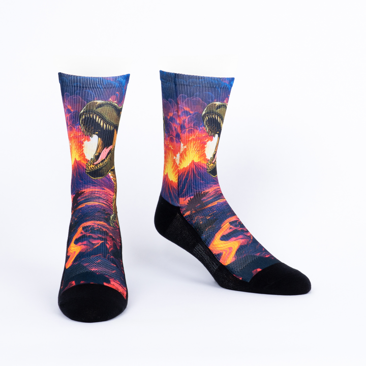 You Bet Jur-ass Performance Crew Socks Crew Socks | Unisex