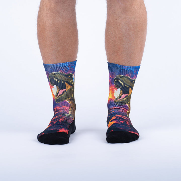 You Bet Jur-ass Performance Crew Socks Crew Socks | Unisex