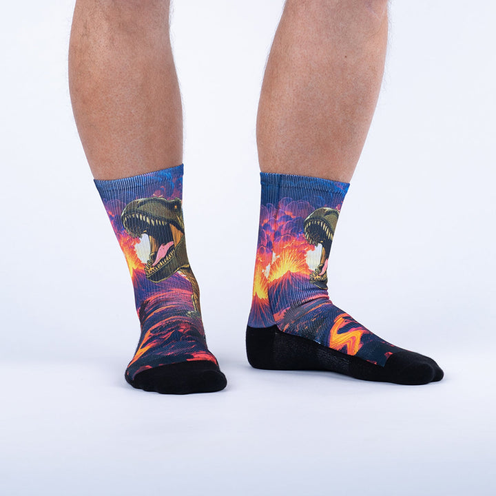 You Bet Jur-ass Performance Crew Socks Crew Socks | Unisex