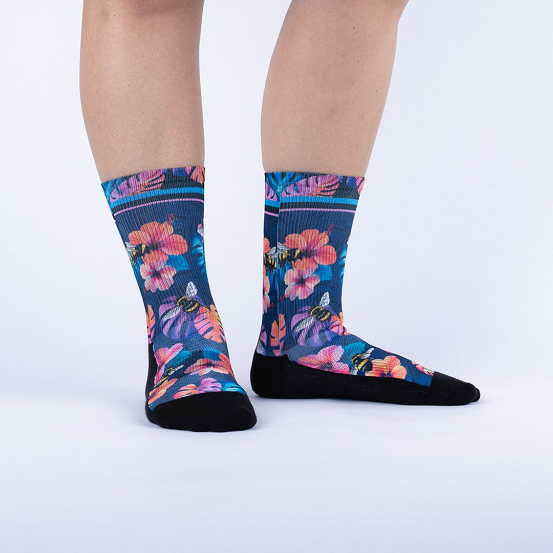 Bee Bold Performance Crew Socks Crew Socks | Unisex