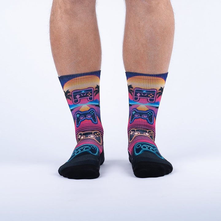 Press Start Crew Socks | Unisex