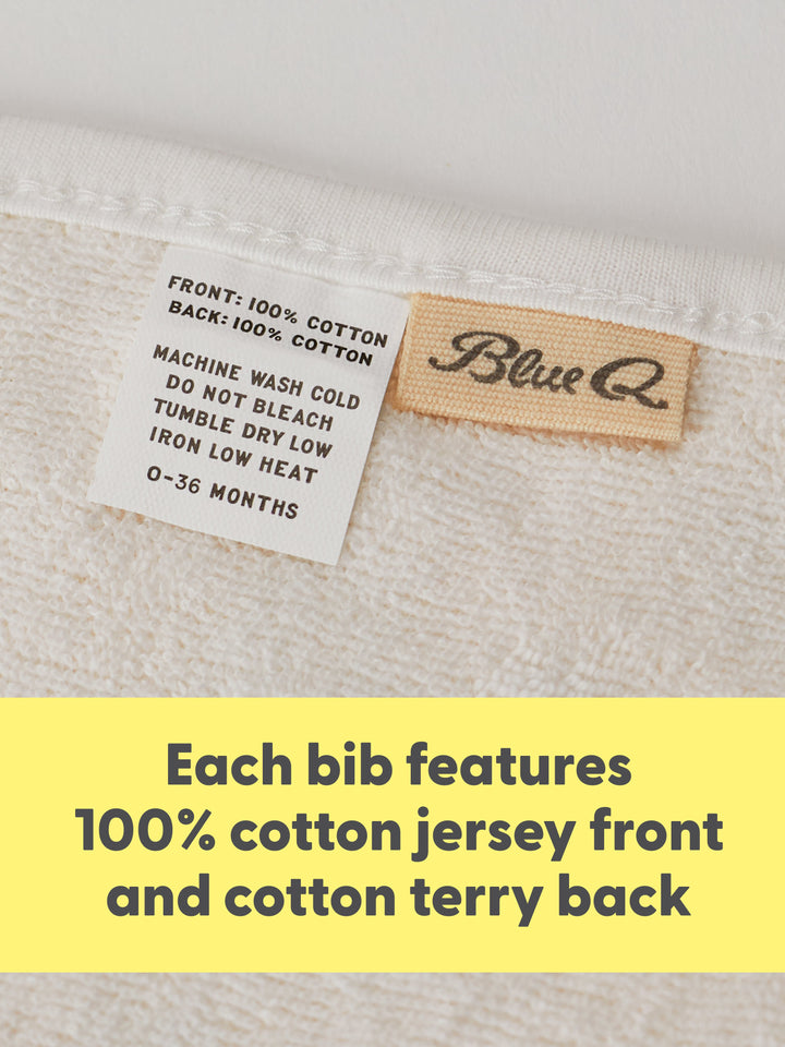 Close-up of the fabric care label on the kids&