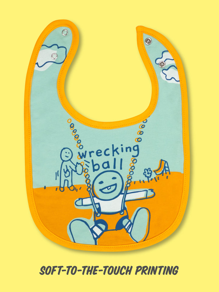 Close-up of the yellow and blue kids&