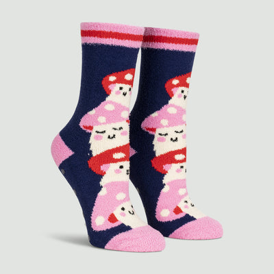 Magic Mushrooms Slipper Socks | Women's