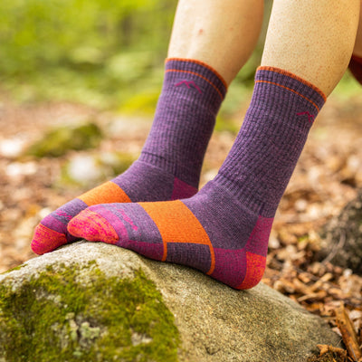 Hiker Boot Midweight with Full Cushion Plum Heather | Women's