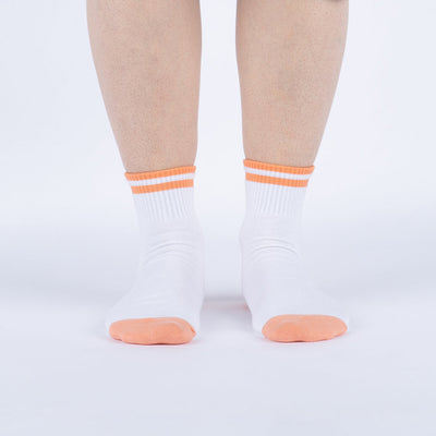 Where my peaches at? Quarter Crew Socks | Women's