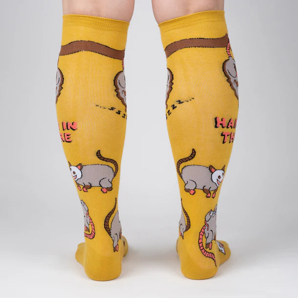 Awesome Opossum Knee High Socks | Women's