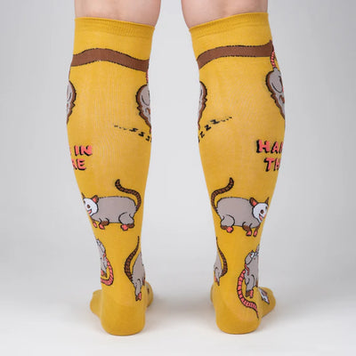 Awesome Opossum Knee High Socks | Women's