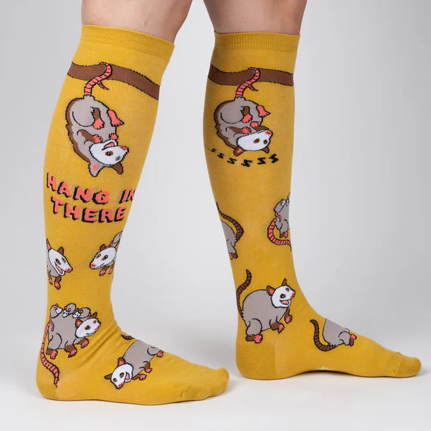 Awesome Opossum Knee High Socks | Women's
