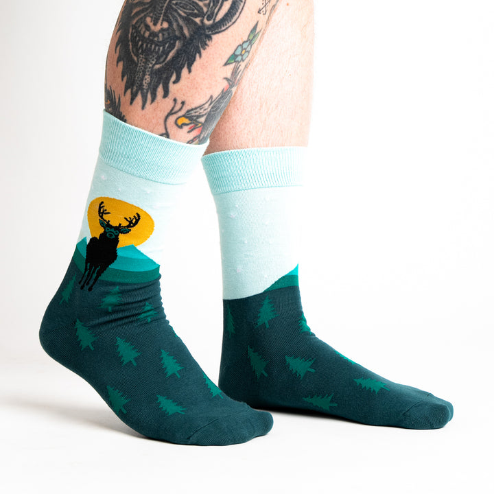 Star Buck Crew Socks | Men&