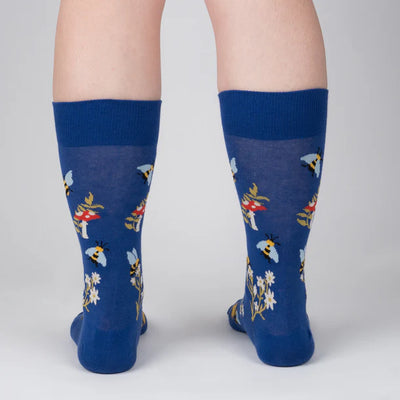 Let It Bee Crew Socks | Men's
