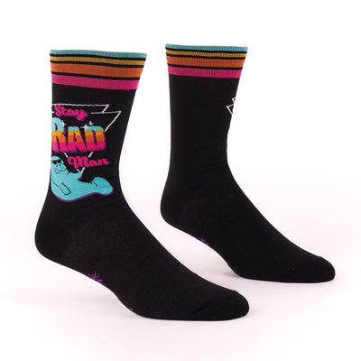 Stay Rad, Man Crew Socks | Men's