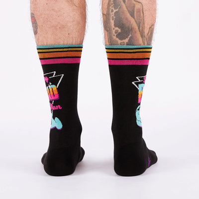 Stay Rad, Man Crew Socks | Men's