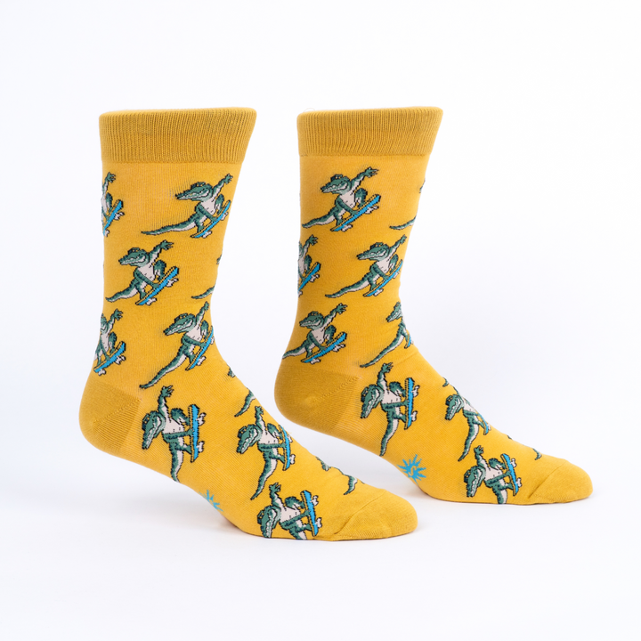 Skateboarding Gator Crew Socks | Men&