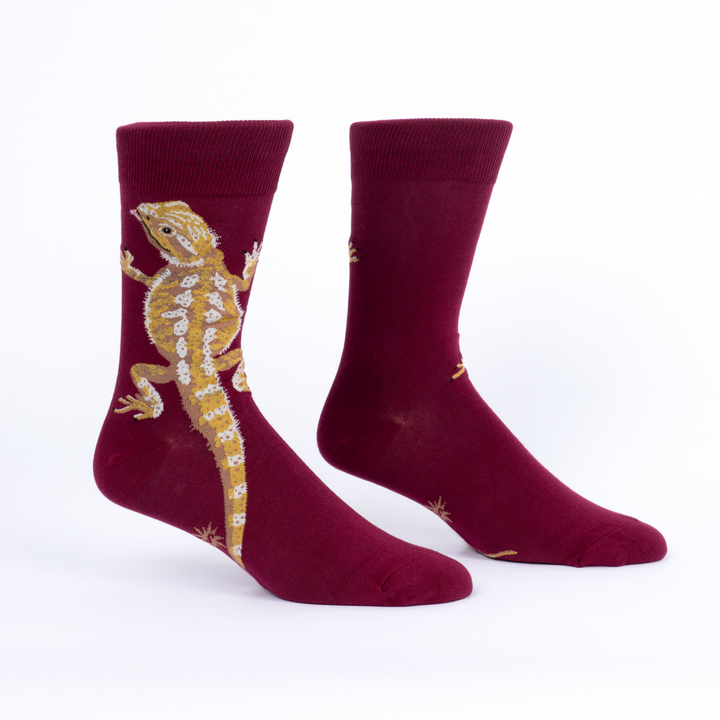 Bearded Dragon Crew Socks | Men&
