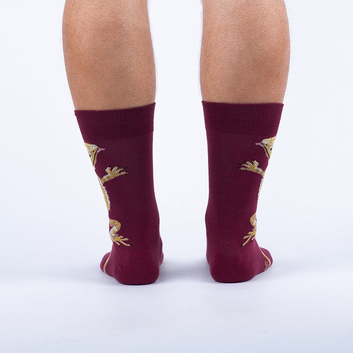 Bearded Dragon Crew Socks | Men&