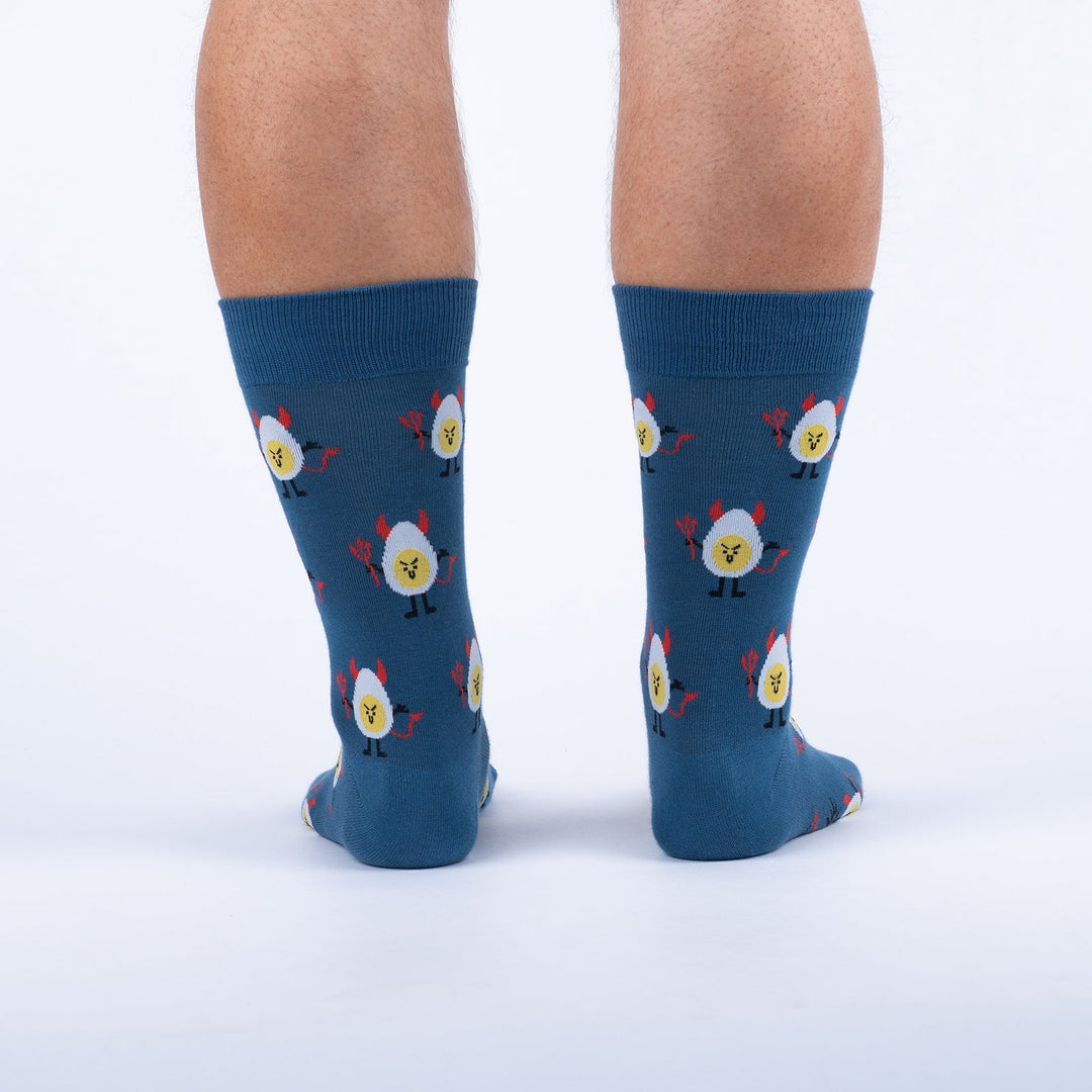 Deviled Eggs Crew Socks | Mens