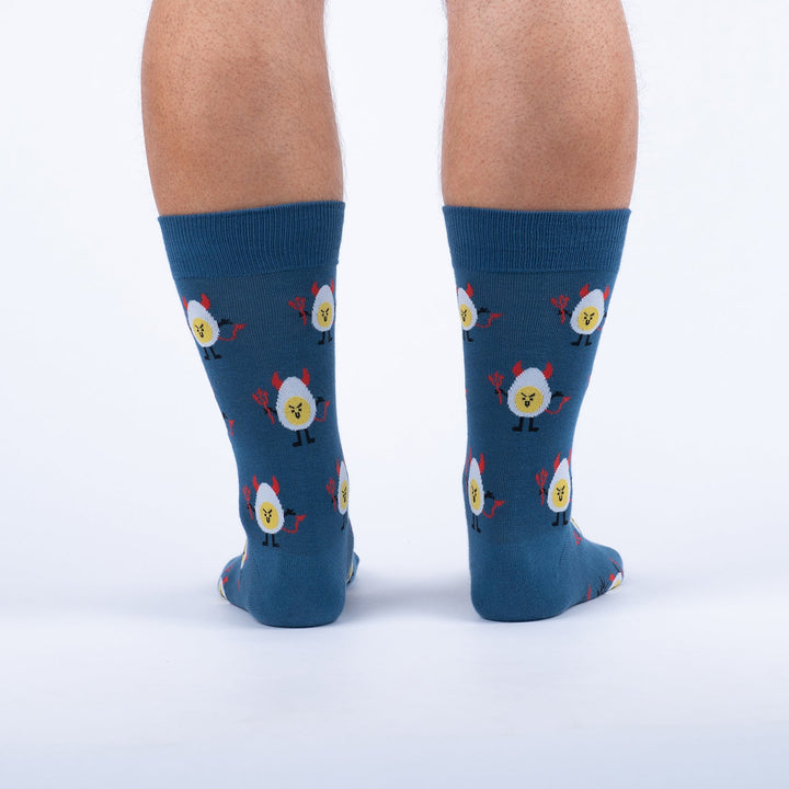 Deviled Eggs Crew Socks | Mens