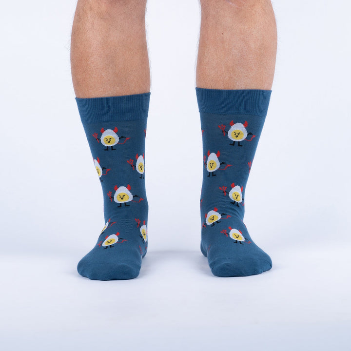 Deviled Eggs Crew Socks | Mens