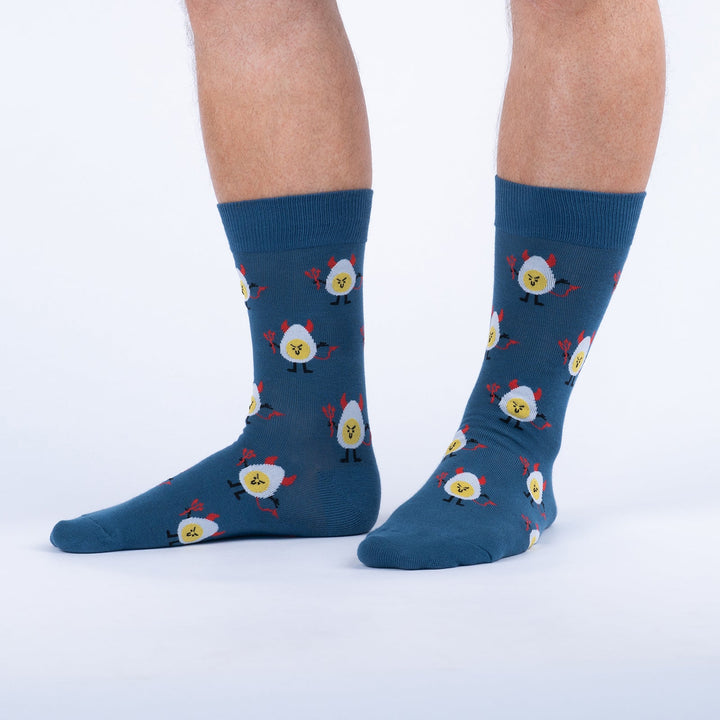 Deviled Eggs Crew Socks | Mens