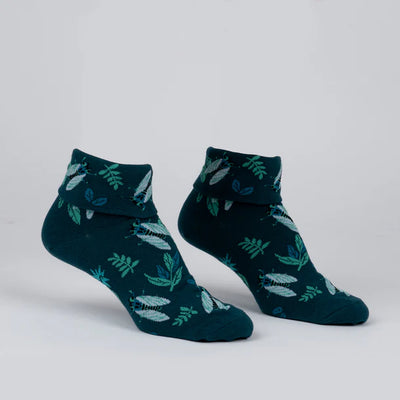 The Buzz About Cicadas Turn-Cuff Crew Socks | Women's