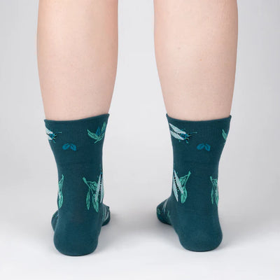 The Buzz About Cicadas Turn-Cuff Crew Socks | Women's