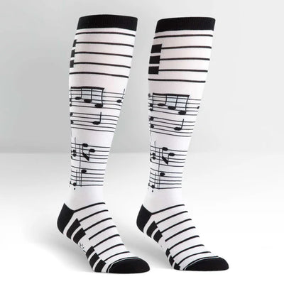 STRETCH-IT Footnotes Knee High Socks | Women's