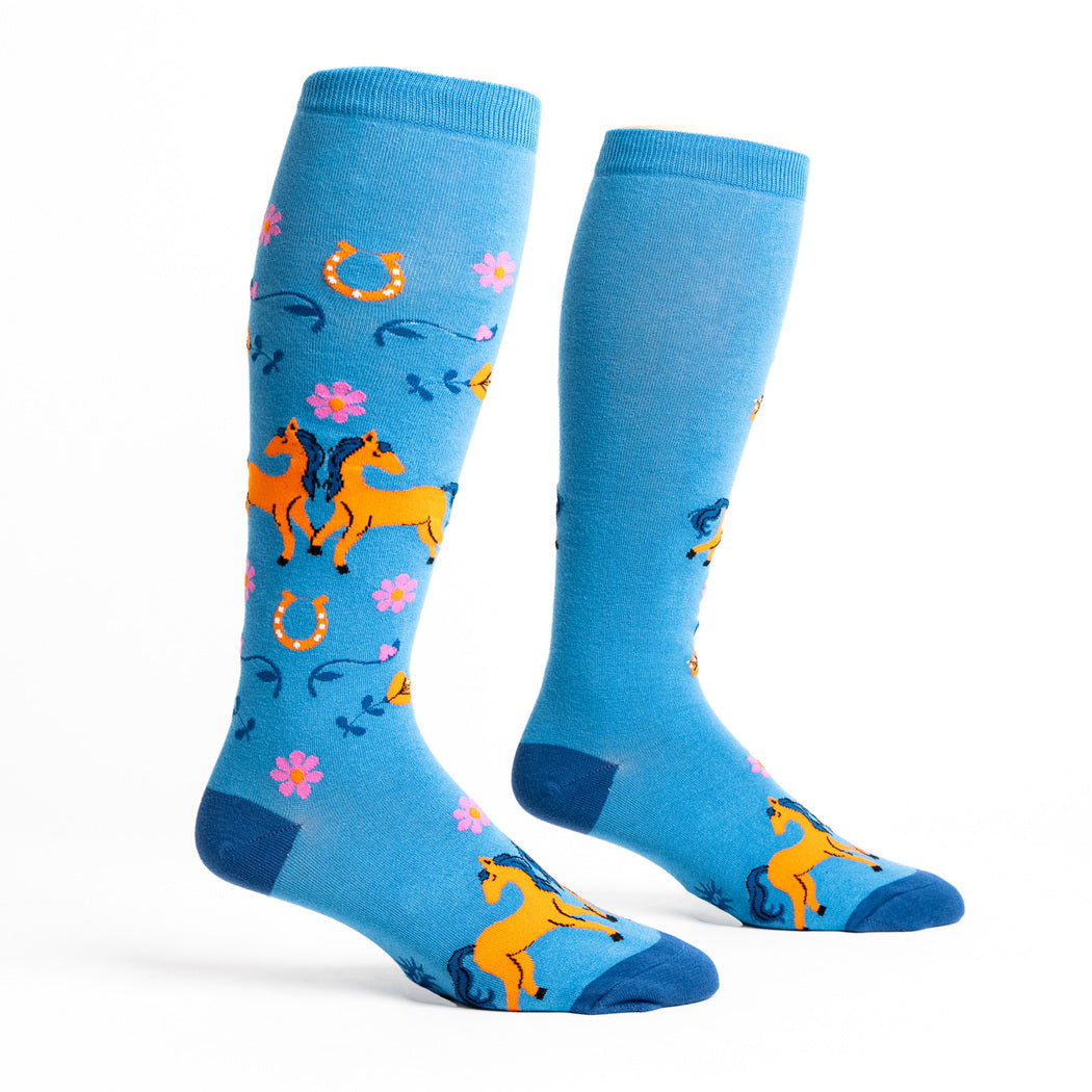 STRETCH-IT Hay There Knee High Socks | Women&