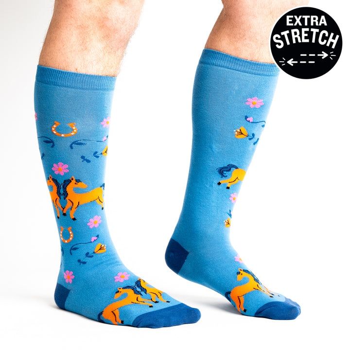 STRETCH-IT Hay There Knee High Socks | Women&