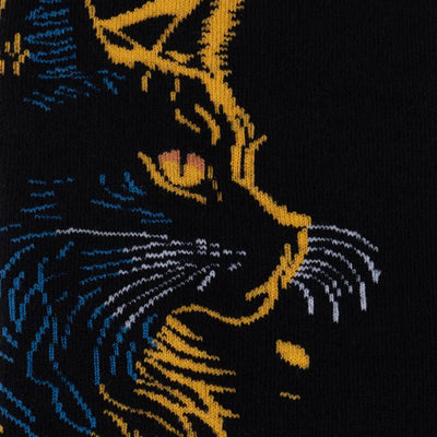 STRETCH-IT Night Cat Knee High Socks | Women's