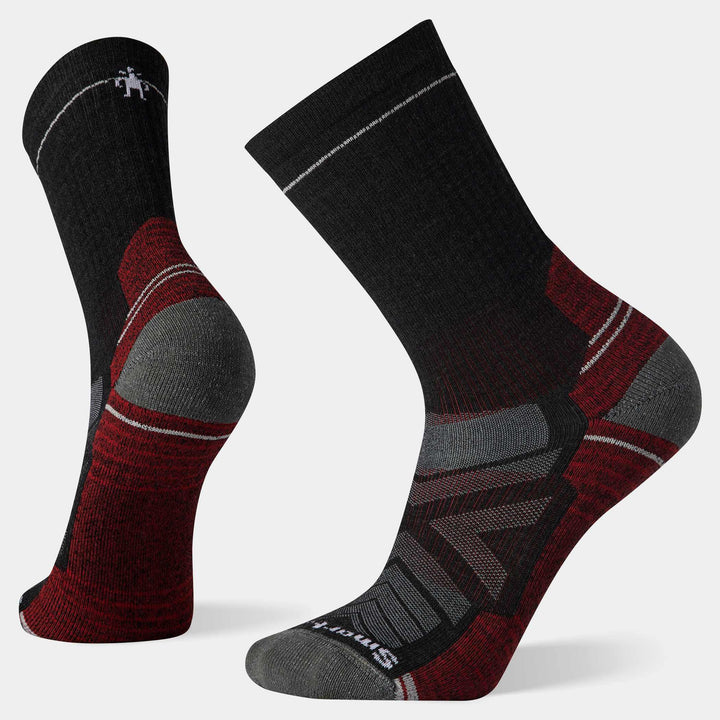 Smartwool Hike Light Cushion Crew Socks in Charcoal - right foot view