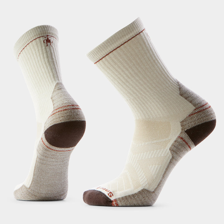 Smartwool Hike Light Cushion Crew Socks in Natural - right foot view