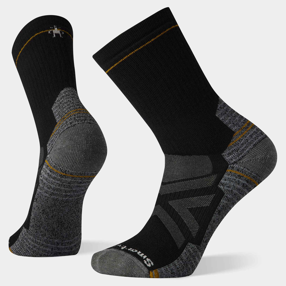 Smartwool Hike Full Cushion Crew Socks in Black - right foot view