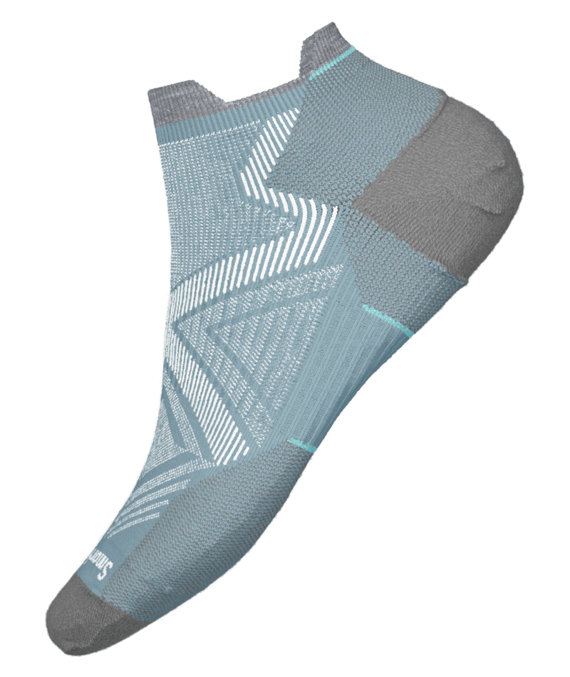 White-capri Run Zero Cushion Low Socks